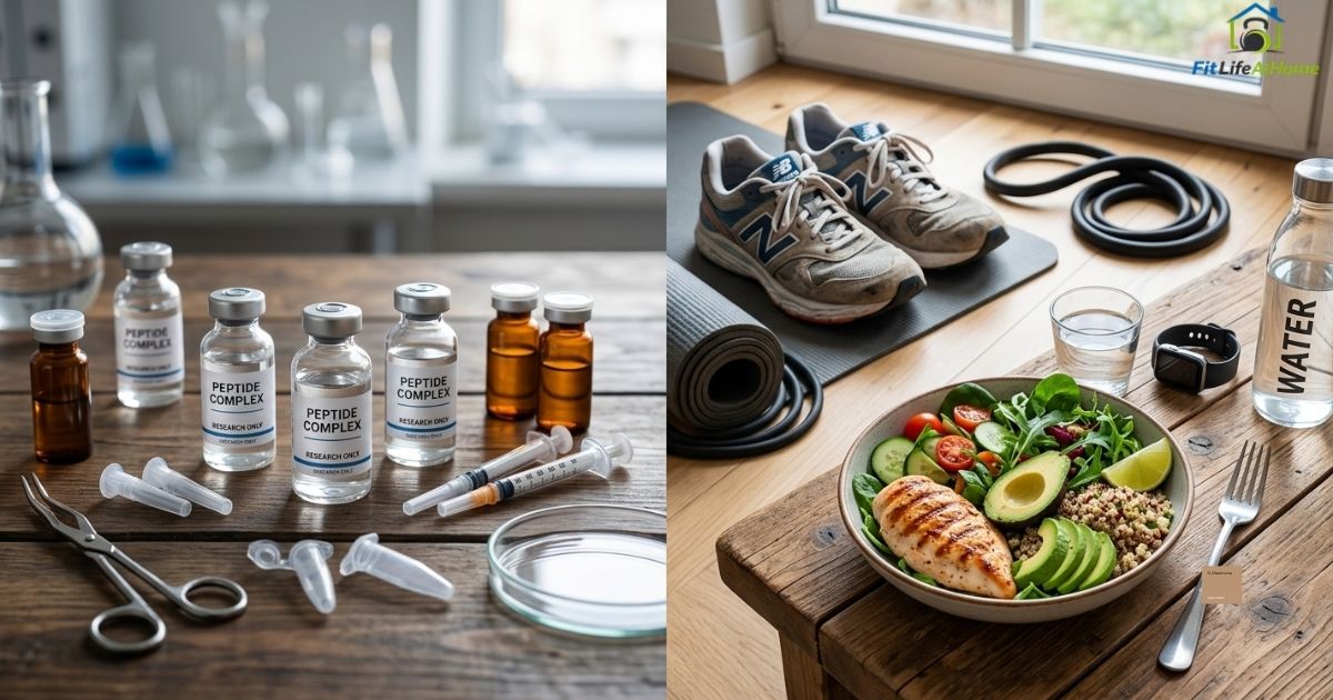 Peptides vs. Training and Diet for Fat Loss