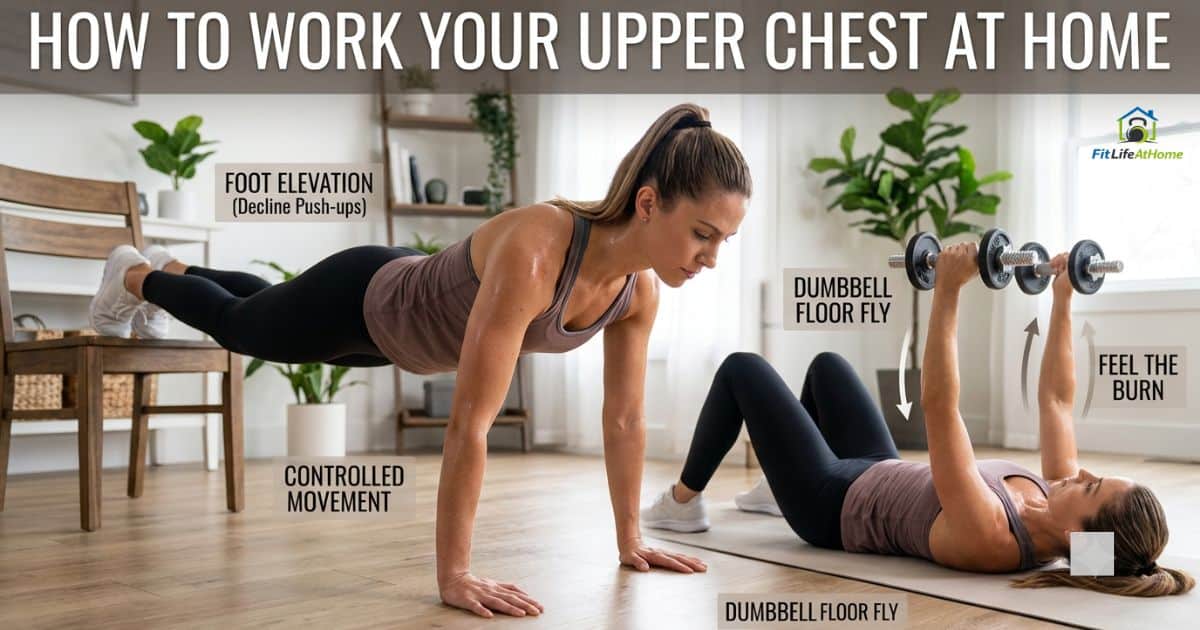 How to Work Your Upper Chest at Home
