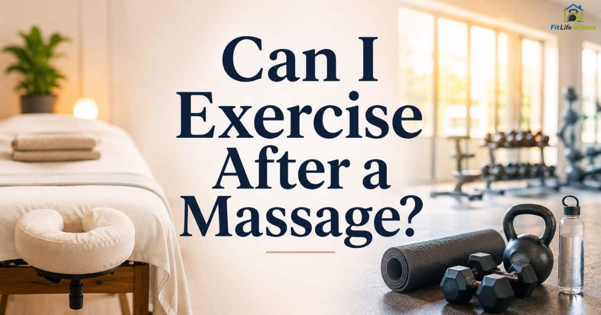 Can I Exercise After a Massage?
